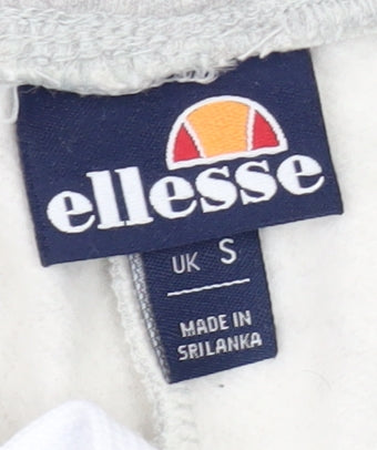 Ellesse Men's Grey Jogger Trousers, Size S, Casual Comfort