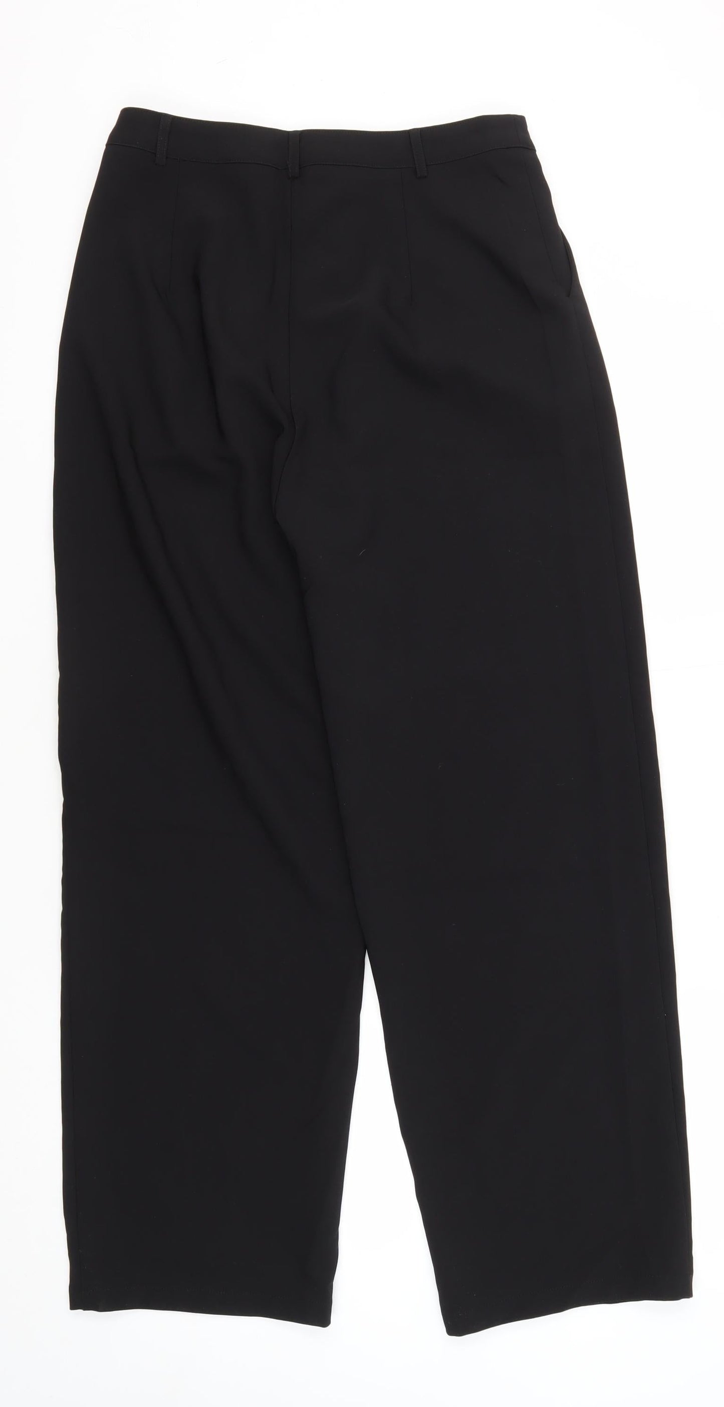 Dazy Women's Black Trousers, Size L, Polyester