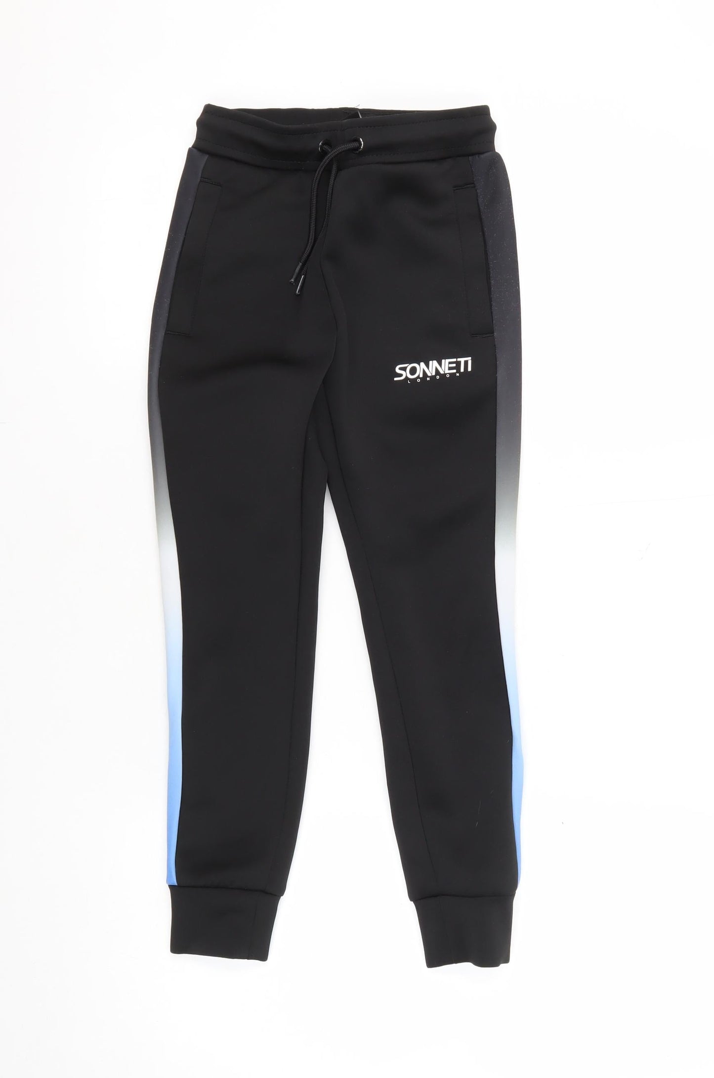 Sonneti Boys Black Jogger Trousers Size M