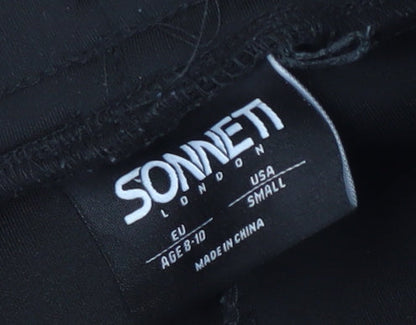 Sonneti Boys Black Jogger Trousers Size M