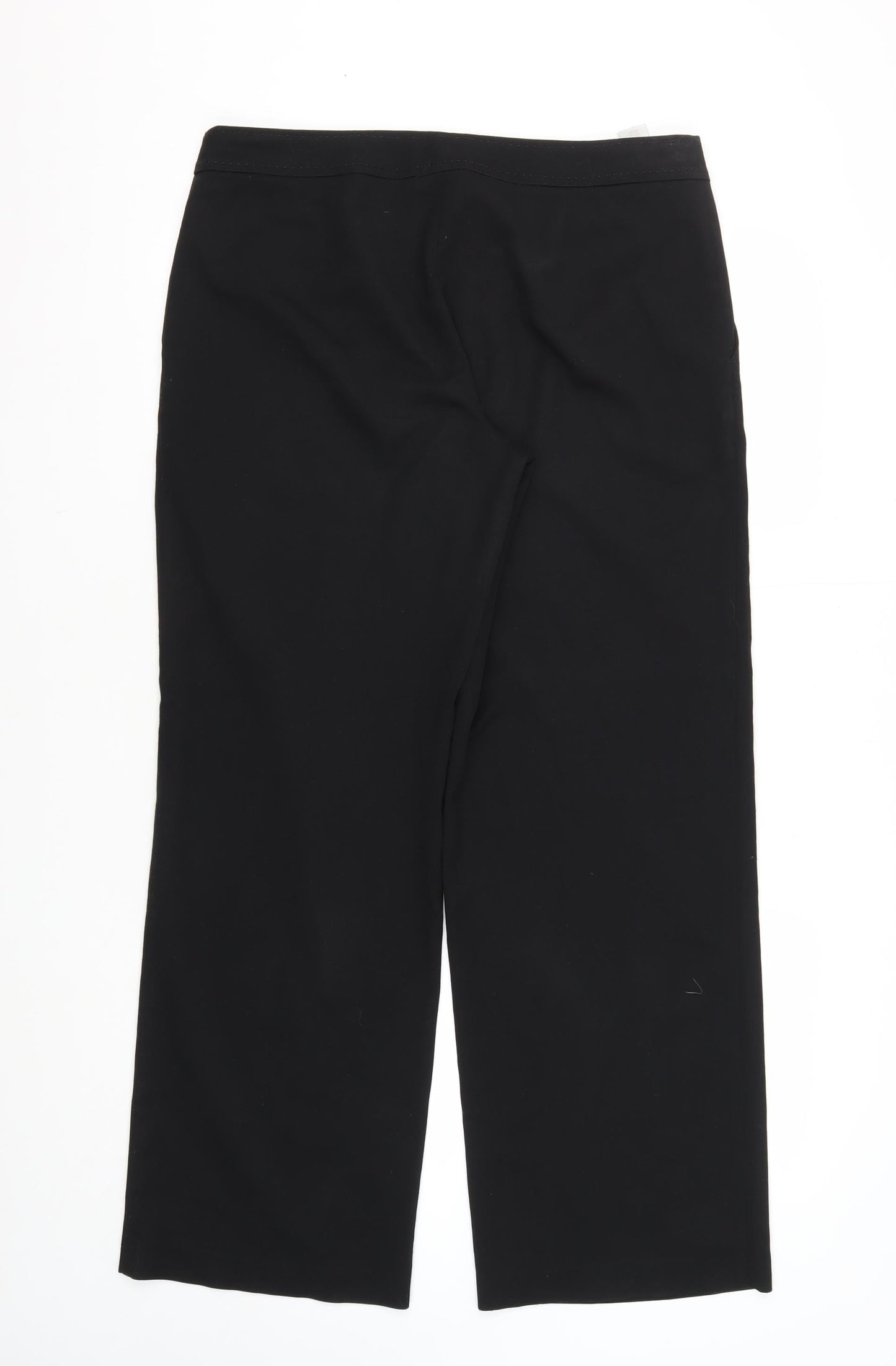 Womens UK Size 12 NEXT Regular Fit  Black Trousers
