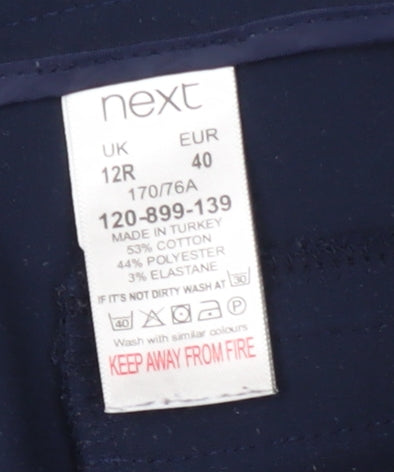 Womens UK Size 12 NEXT   Blue Trousers
