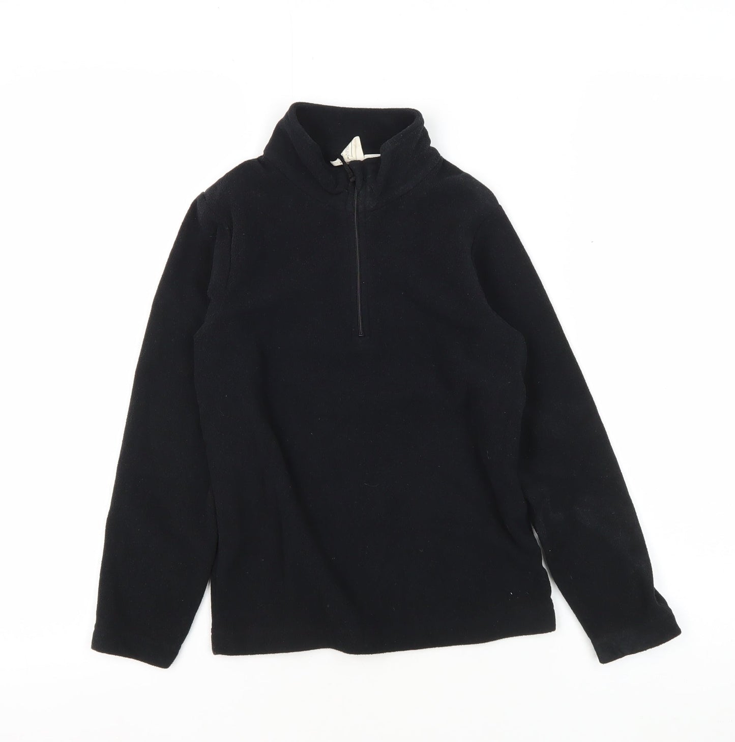 Mountain Warehouse Girls Black Fleece Pullover, 8 Years