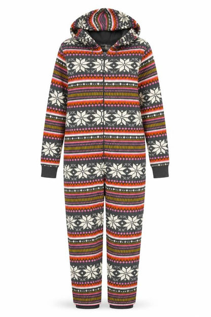 SoulCal & Co Women's Multicoloured Fair Isle Onesie