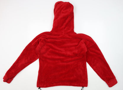 RMDY Men's Red Pullover Hoodie M Fleece Logo
