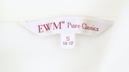 Womens UK Size S EWM Pure Classics Ivory