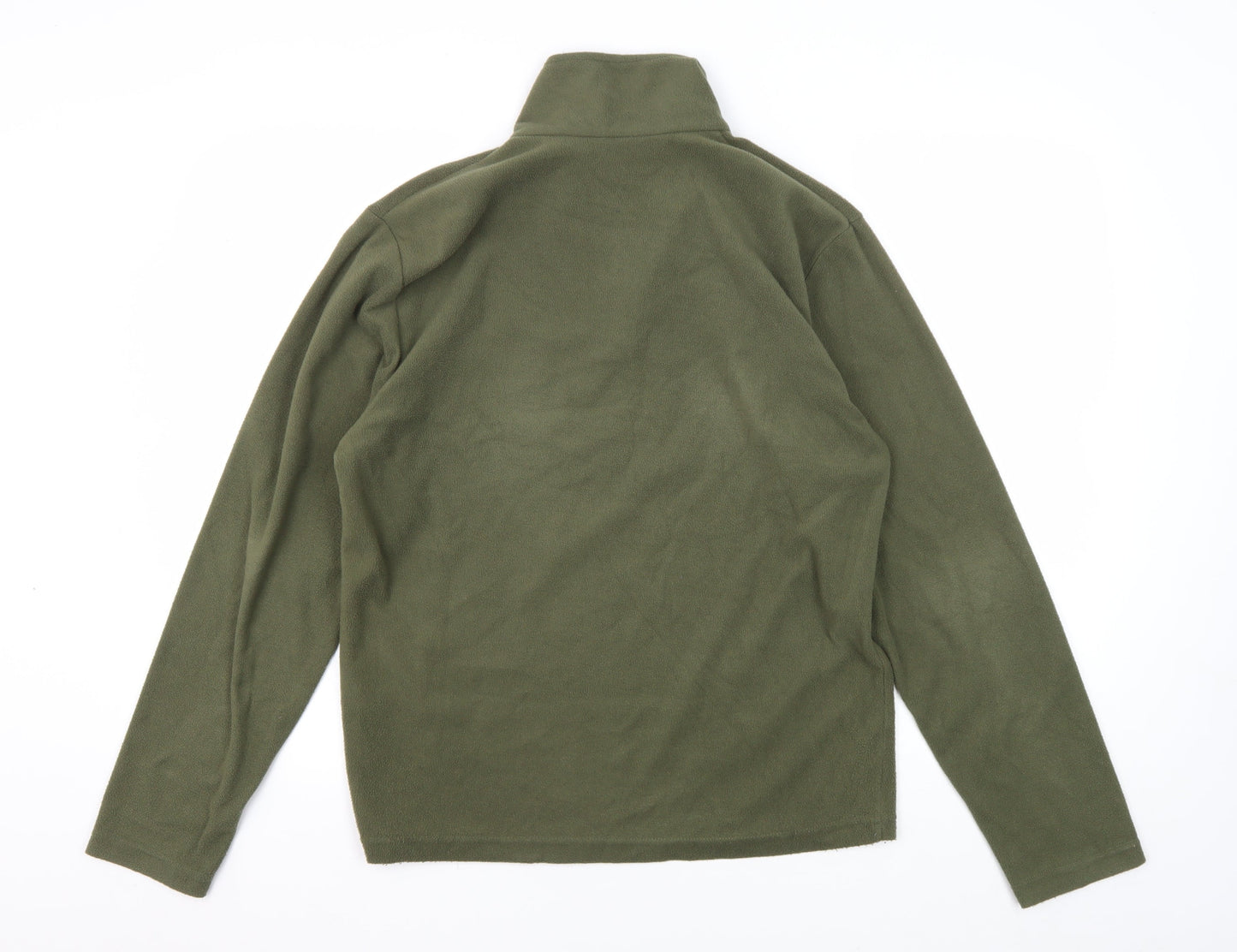 Mens UK Size S Regatta Green 1/4 Zip Sweatshirt