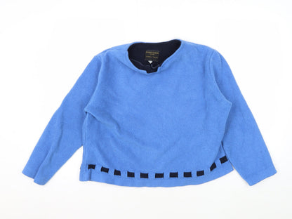 Hobbyhorse Women’s Blue Fleece Sweatshirt M