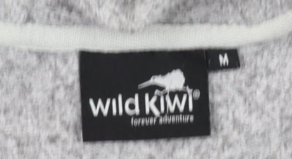 Wild Kiwi Grey Women's Basic Jacket, M, Hooded, Outdoor