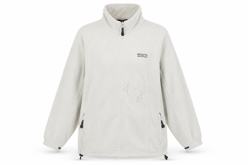 Regatta Beige Mid-Length Fleece Jacket S Unisex