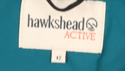 Hawkshead Active Women's Green Rain Jacket Size 12