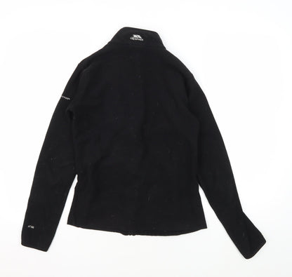 Trespass Women's Black Full Zip Jacket Size 10 Activewear