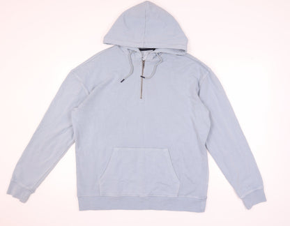 Mens UK Size L Boden Blue Pullover Hoodie