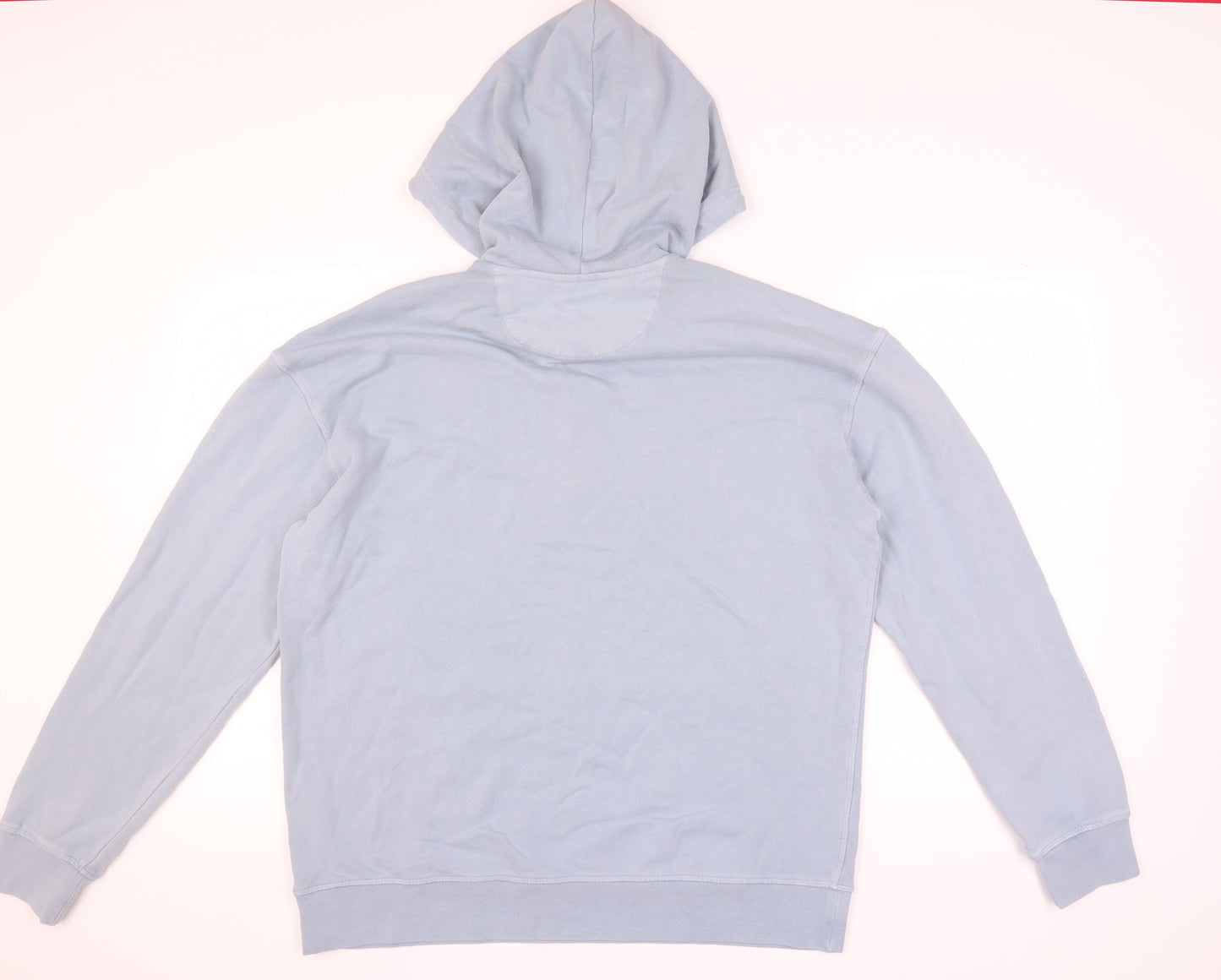 Mens UK Size L Boden Blue Pullover Hoodie
