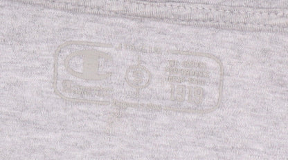 Champion Unisex Grey S Full Zip Hoodie