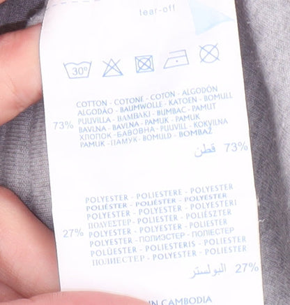 Champion Unisex Grey S Full Zip Hoodie