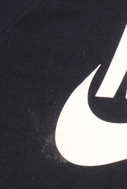 Nike Unisex Black M Pullover Logo Sweatshirt Casual