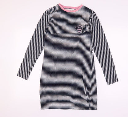 Jack Wills Women's Stripe T-Shirt Dress Size 8