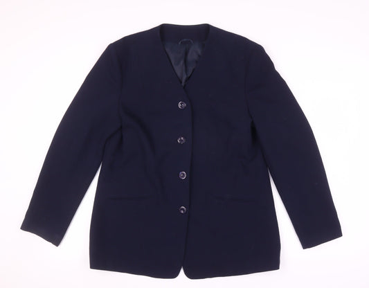 Bonmarché è Women's Blue Suit Jacket Size 16