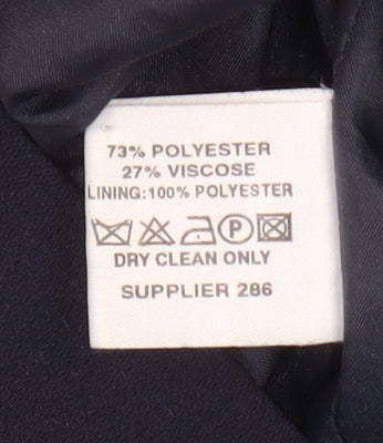 Bon Marchè Women's Blue Suit Jacket Size 16