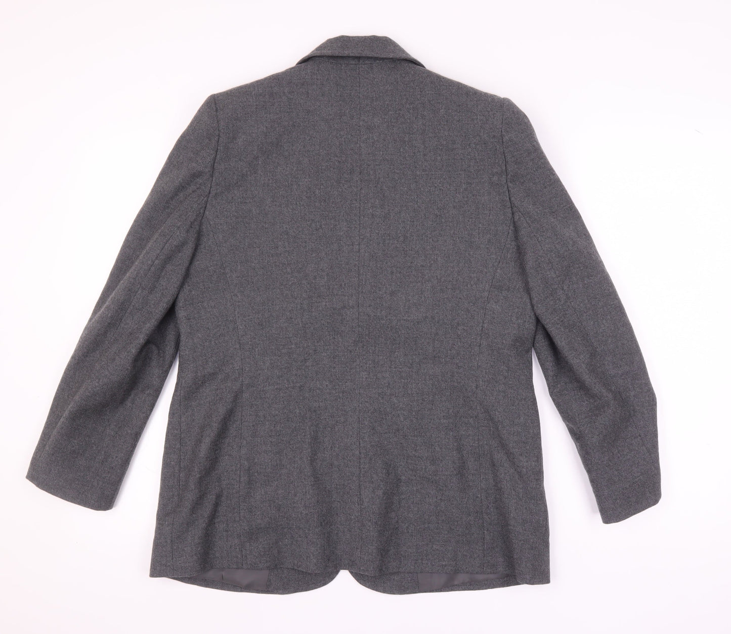 Eastex Grey Wool Blazer Women's Size 14 Classic Fit