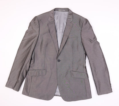 Mens UK Size 42 Fellini  Grey Suit Jacket