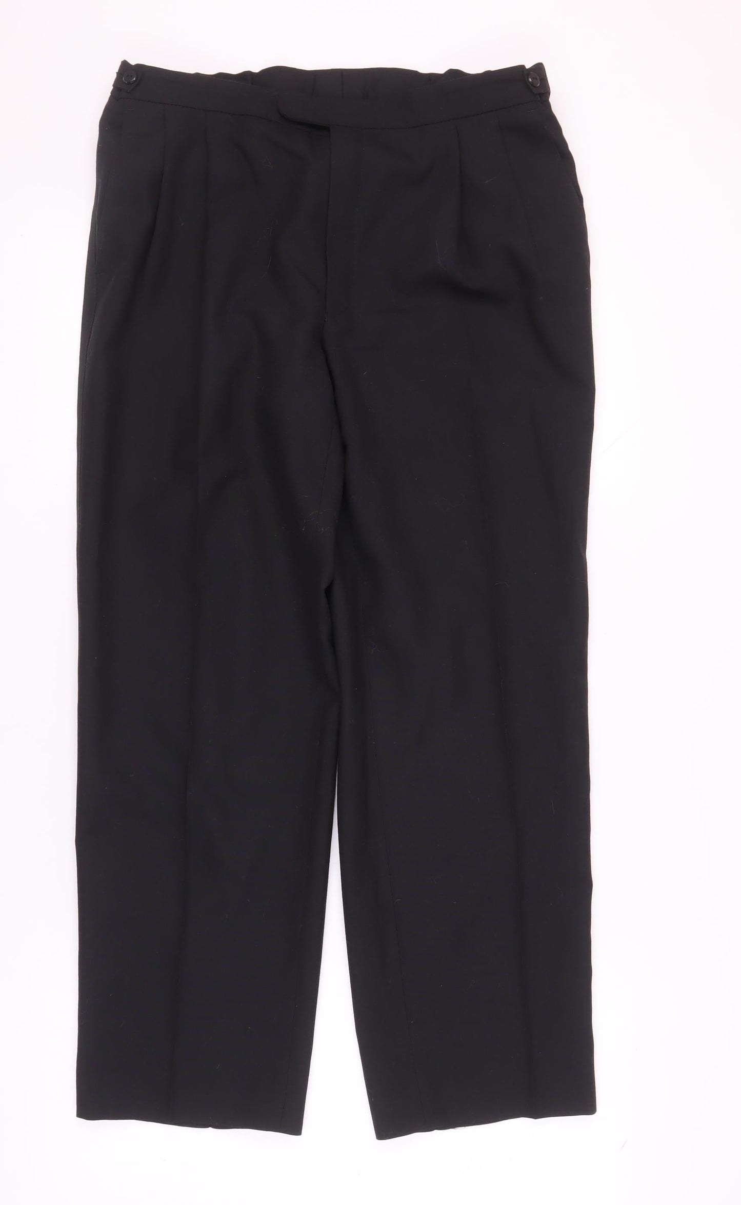St Michael Men's Black Dress Pants Size 36