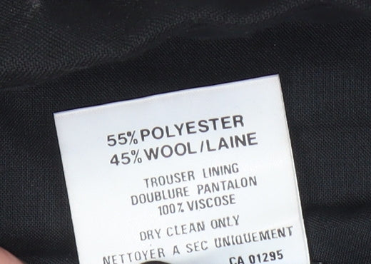 St Michael Men's Black Dress Pants Size 36