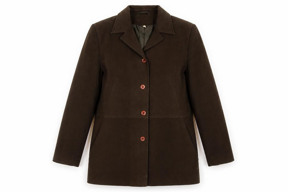 Womens UK Size 14 EWM Regular Brown Suit Jacket