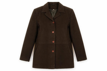Womens UK Size 14 EWM Regular Brown Suit Jacket