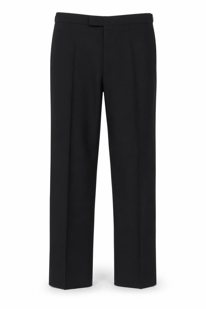 Mens UK Size 36 Daniel Prescott Regular Fit Dress Pants Black Trousers