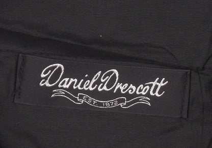 Mens UK Size 36 Daniel Prescott Regular Fit Dress Pants Black Trousers