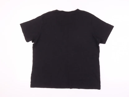 Womens UK Size XL EWM Black  T-Shirt