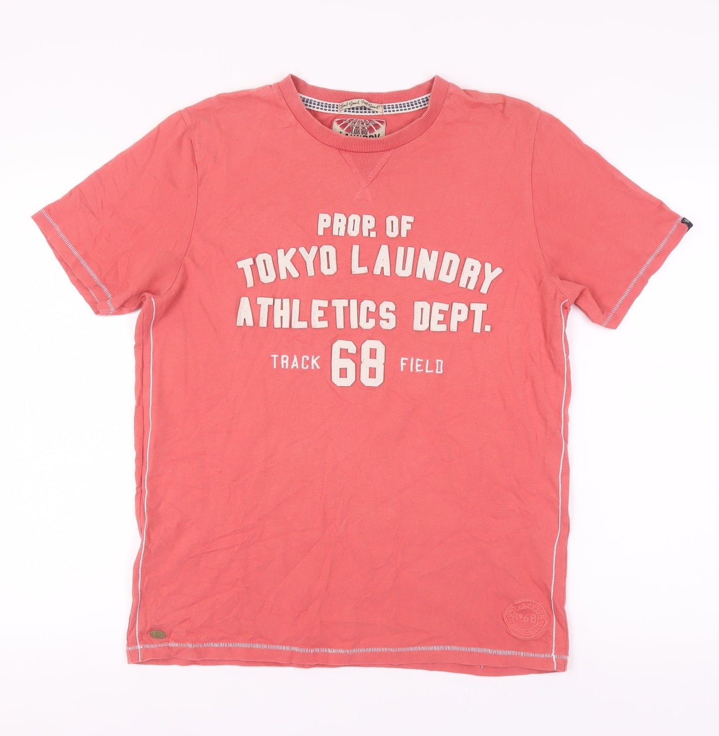 Tokyo Laundry Men's Red Graphic T-Shirt L