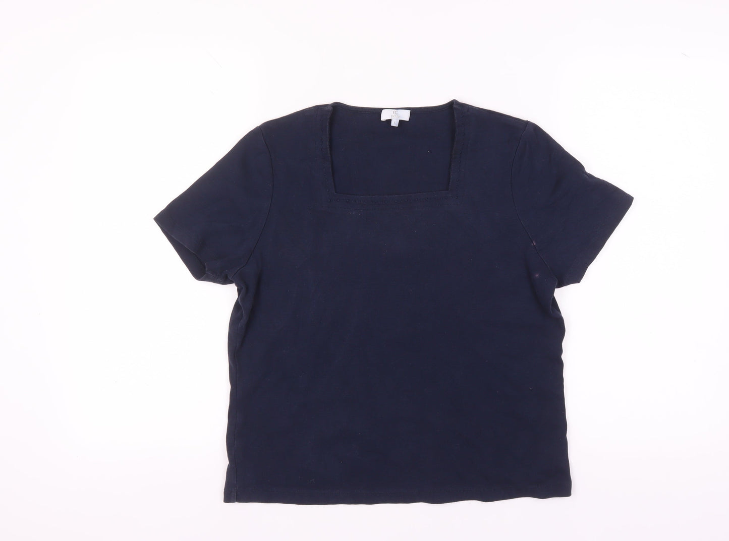 Womens UK Size L CC Blue  T-Shirt