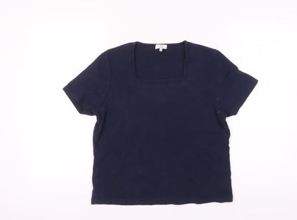 Womens UK Size L CC Blue  T-Shirt