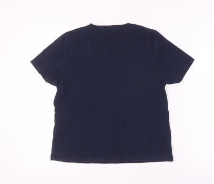 Womens UK Size L CC Blue  T-Shirt