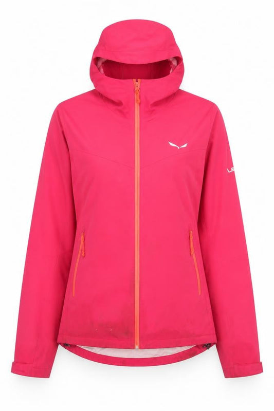 Salewa Women's Pink Windbreaker Jacket Size 12