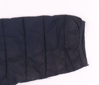 Mens UK Size S JACK & JONES Blue Puffer Jacket
