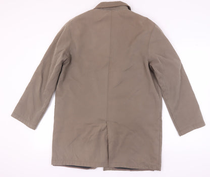 Austin Reed Men's Brown Overcoat - Size S