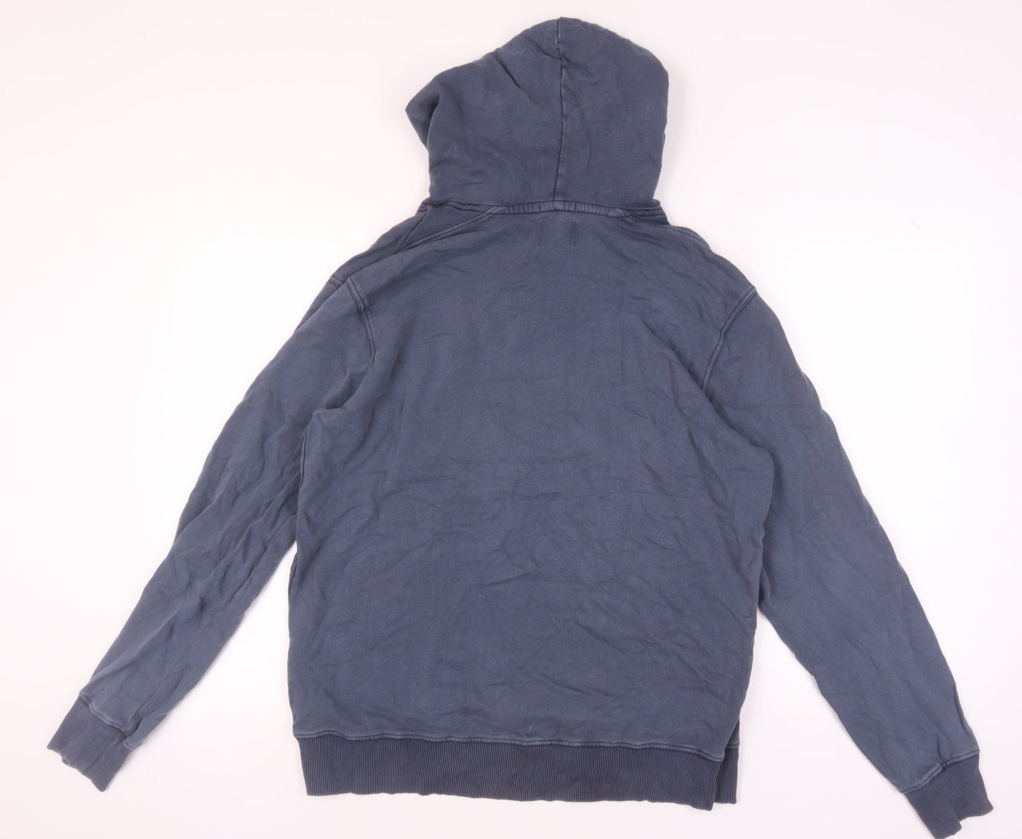 Mens UK Size XL JACK & JONES Blue Pullover Hoodie