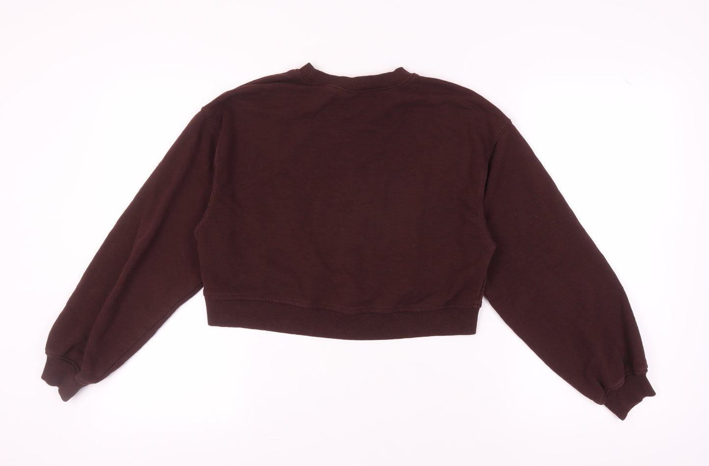 H&M Women’s Brown Pullover Sweatshirt, Size 12