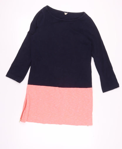 J.Crew Women's Multicoloured Shift Dress Size M