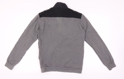 Mens UK Size XS adidas Grey 1/4 Zip Sweatshirt