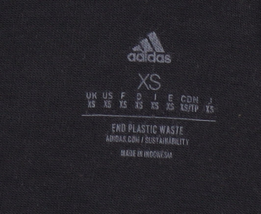 Mens UK Size XS adidas Grey 1/4 Zip Sweatshirt