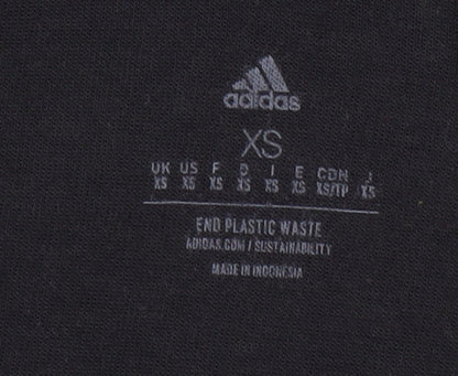 Mens UK Size XS adidas Grey 1/4 Zip Sweatshirt