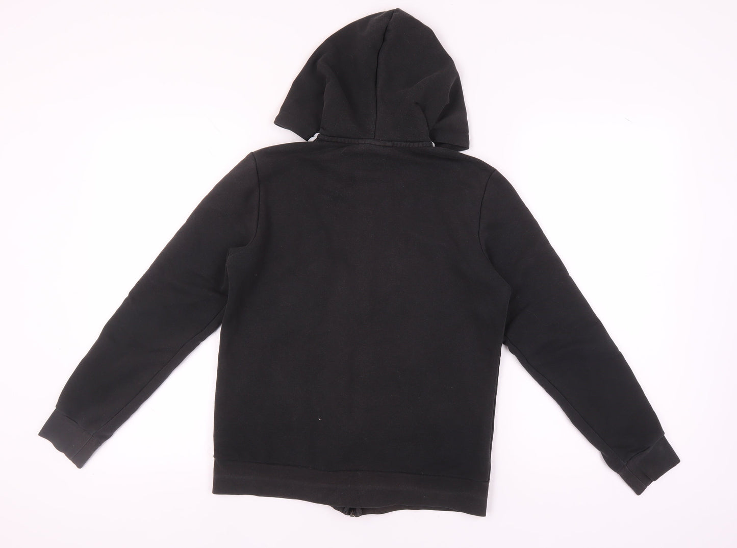 Adidas Unisex Black Full Zip Hoodie M