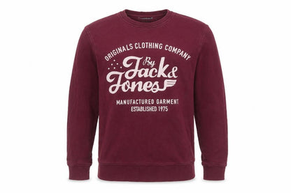 Mens UK Size S JACK & JONES Red Pullover Sweatshirt
