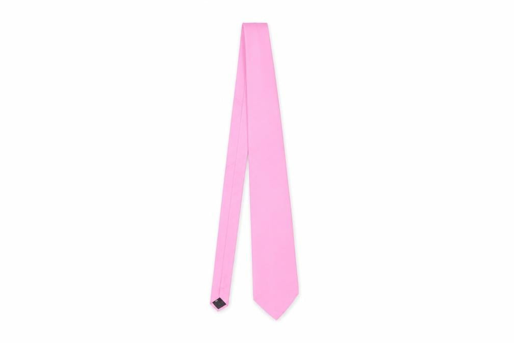 Mens The Savile Row Company Pink  100% Silk  Tie