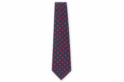 Mens Jonelle Blue Polka Dot 100% Silk  Tie